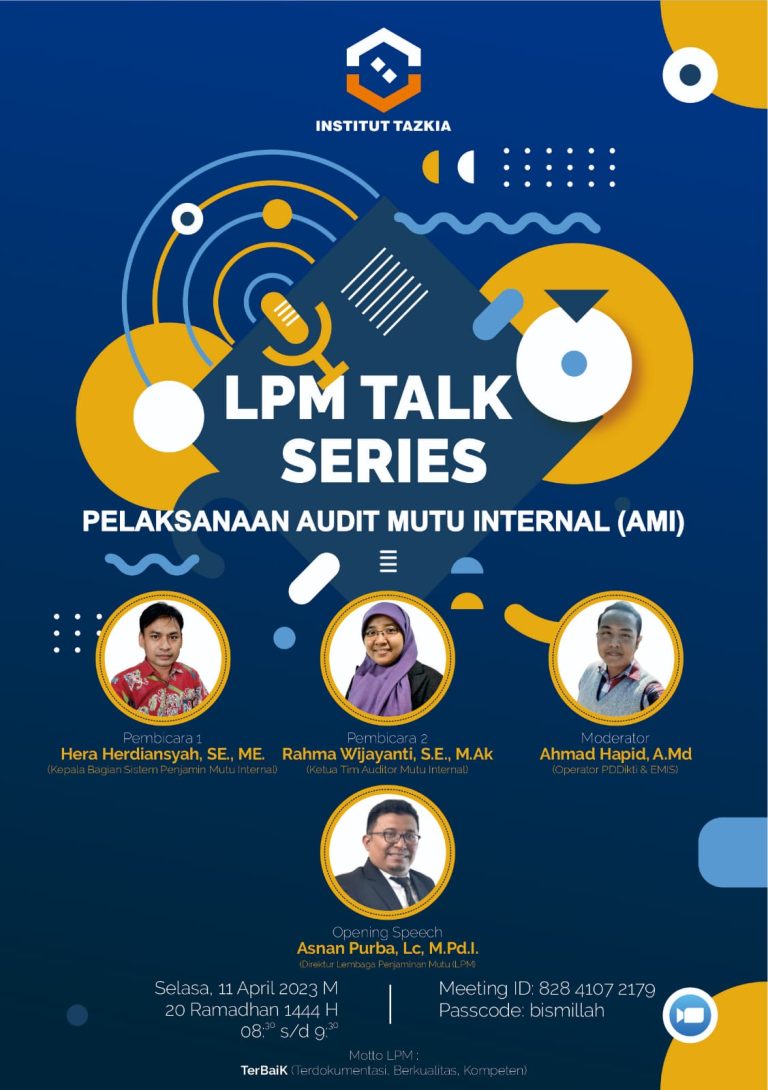 LPM Talk Series Pelaksanaan AMI 11 April 2023