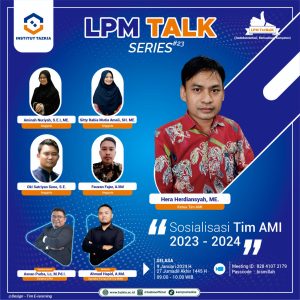 LPM Talk Series 23 Pengenalan Tim AMI 2023-2024